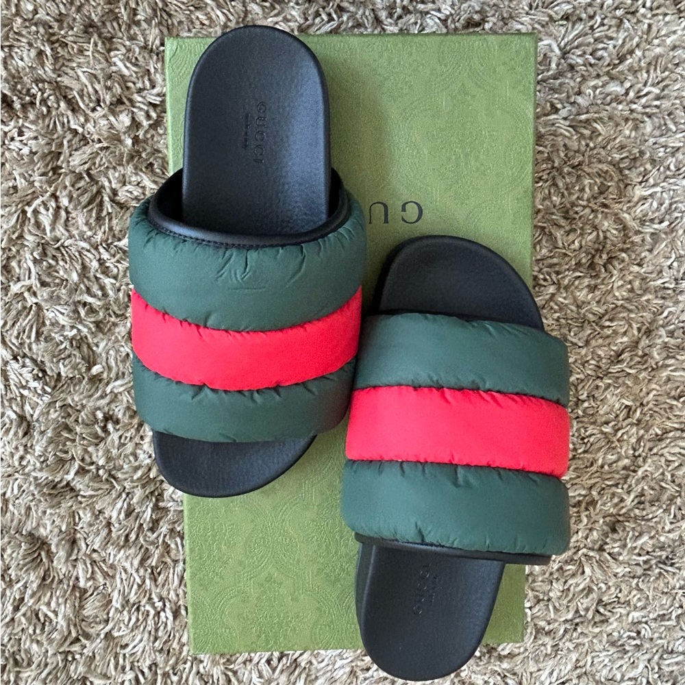 New Gucci Puffer Slides